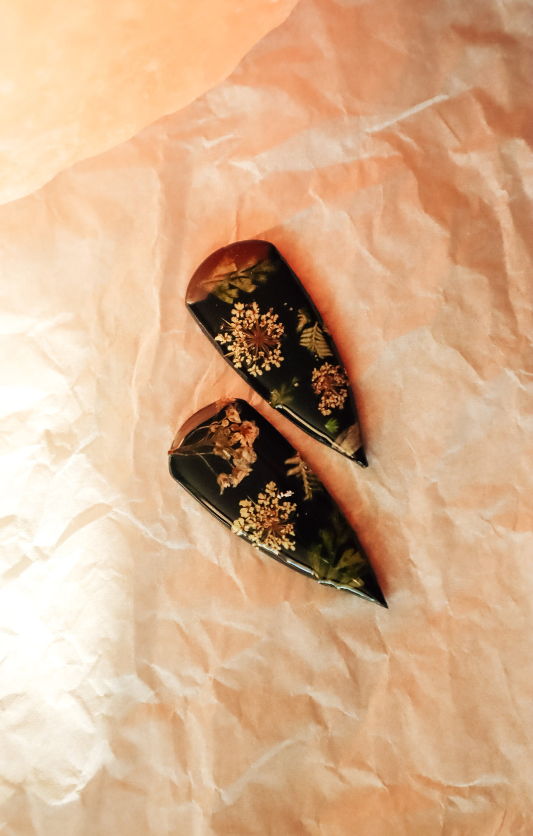 Midnight Floral Daggers